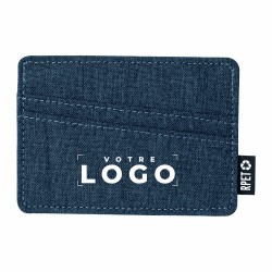 Porte-cartes RPET 3 compartiments – Accessoire écoresponsable