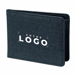 Portefeuille RPET RFID 6 compartiments – Accessoire écoresponsable