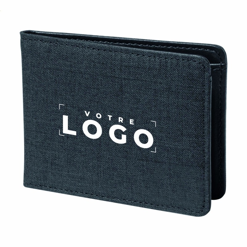 Portefeuille RPET RFID 6 compartiments – Accessoire écoresponsable