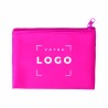 Porte-monnaie zippé en microfibre personnalisé