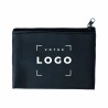 Porte-monnaie zippé en microfibre personnalisé