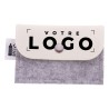 Porte-monnaie personnalisé en feutre RPET | Goodies durables