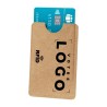 Porte-cartes  personnalisé en papier recyclé avec blocage RFID