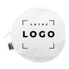 Porte-monnaie rond zippé personnalisé en RPET 600D