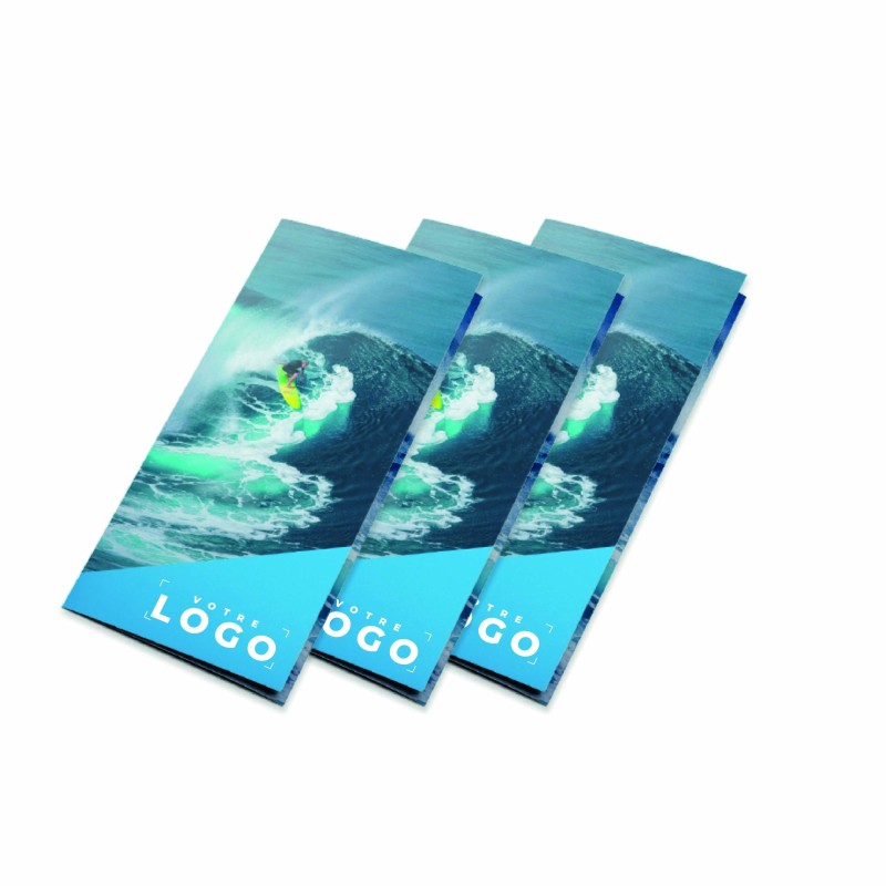 Dépliants standards personnalisés – Plaquettes commerciales