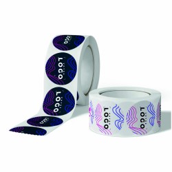 Etiquettes adhésives personnalisées en rouleau –Valorisez votre marque