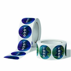 Étiquettes adhésives plastiques personnalisées