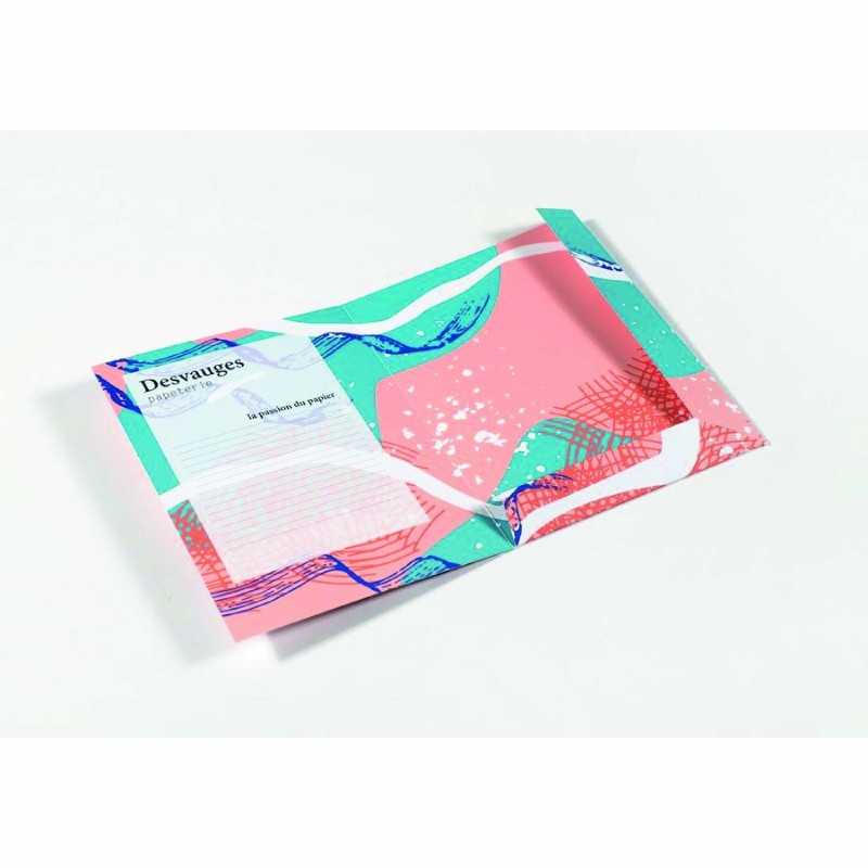 Pochette commerciale personnalisée à rabats | Impression premium