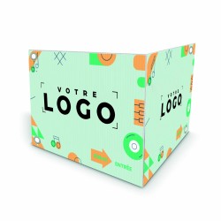 Panneau polypropylène alvéolaire double | Panneau en V extérieur