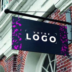 Panneau alu Dibond personnalisé | Support aluminium rigide premium