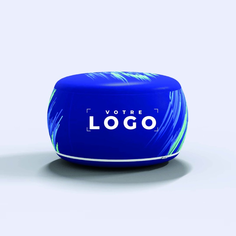 Pouf Gonflable Modulable | Mobilier Marketing pour Entreprises