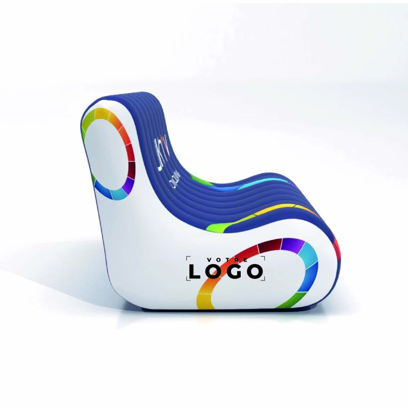 Canapé Gonflable Personnalisable | Mobilier Lounge et Marketing
