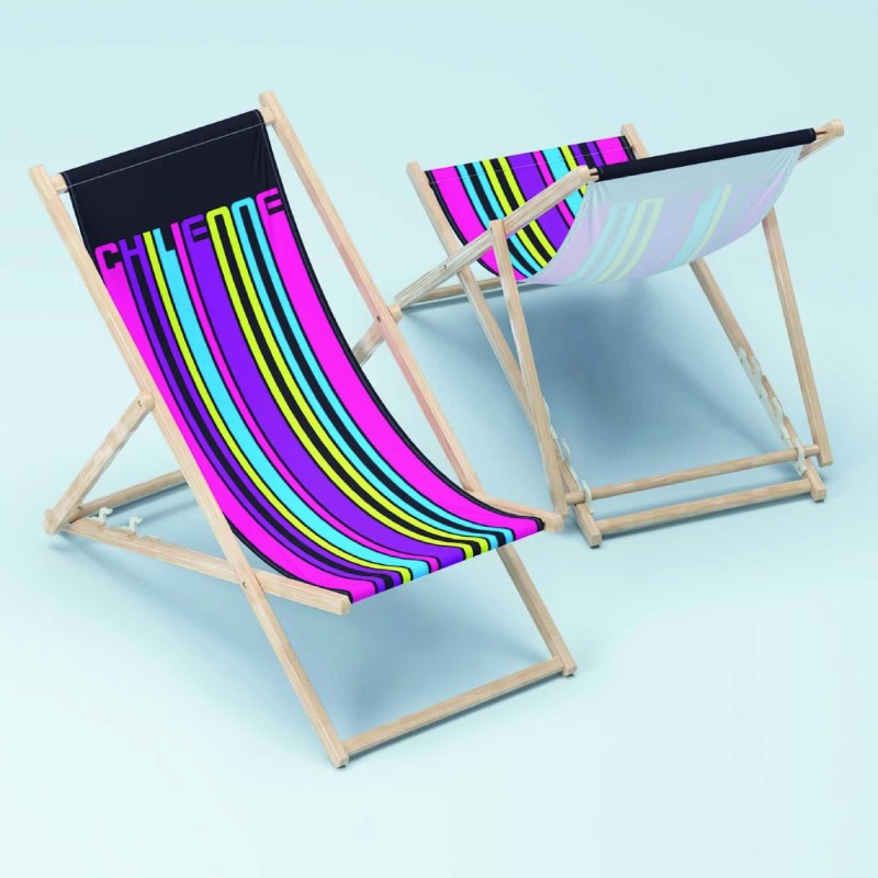 Chaise Longue Personnalisable | Mobilier Lounge Durable et Marketing