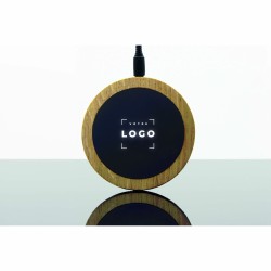 Chargeur à induction 15W en bois de chêne | Made in France
