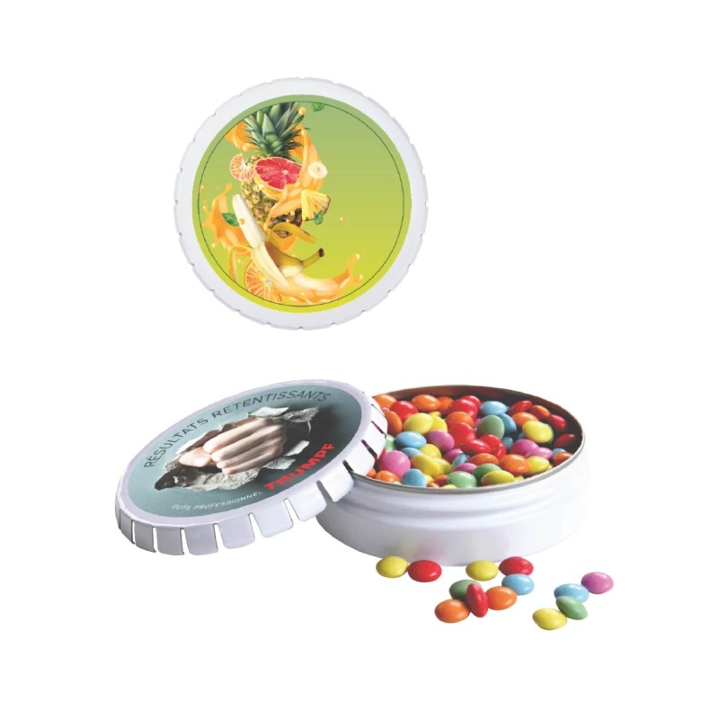 Boîte clic-clac personnalisée | Goodies menthe entreprise