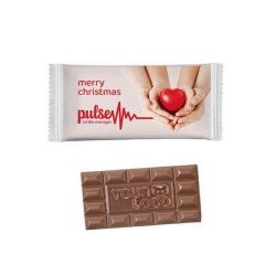 Tablette de chocolat au lait premium personnalisée – Cadeau gourmand