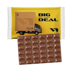 Tablette de Chocolat XL personnalisable – Cadeau d’entreprise gourmand