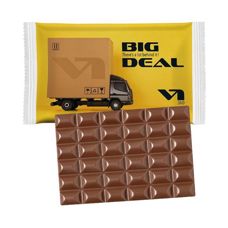 Tablette de Chocolat XL personnalisable – Cadeau d’entreprise gourmand
