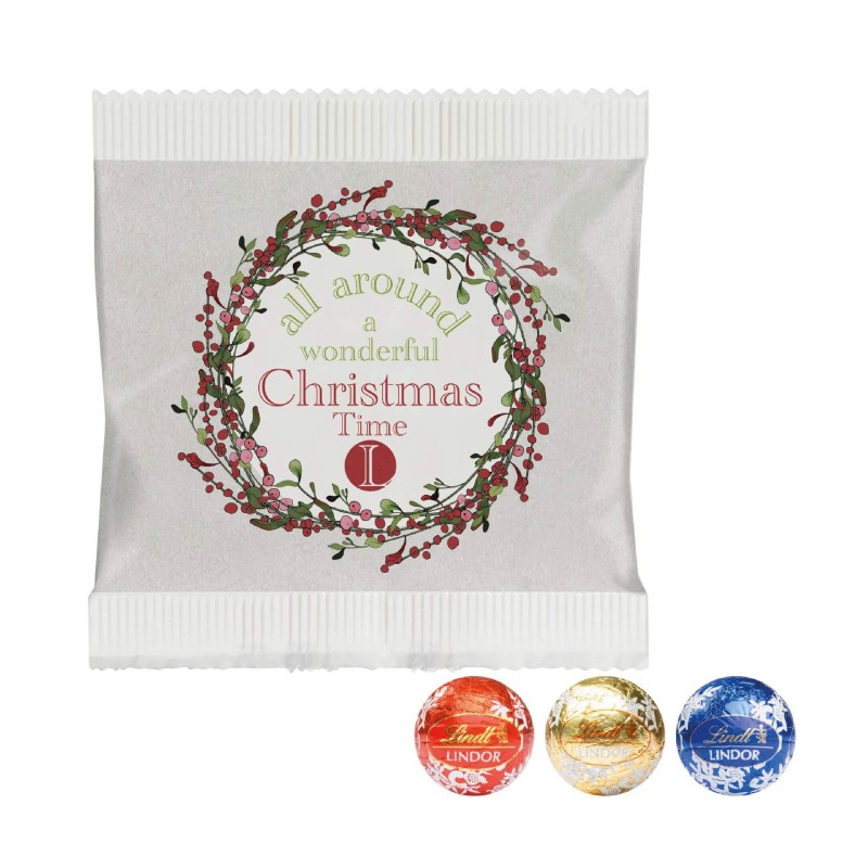 Sachet de 3 Lindors – Chocolat au lait, blanc et noir Lindt