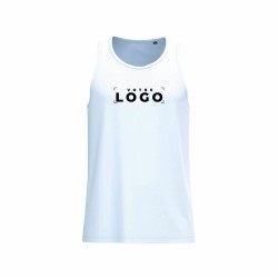 Débardeur bio homme personnalisé | Goodie textile entreprise