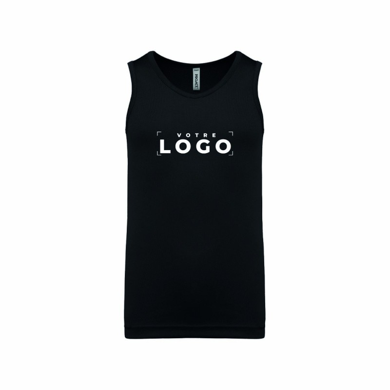 Débardeur de sport enfant personnalisé | Goodie textile entreprise