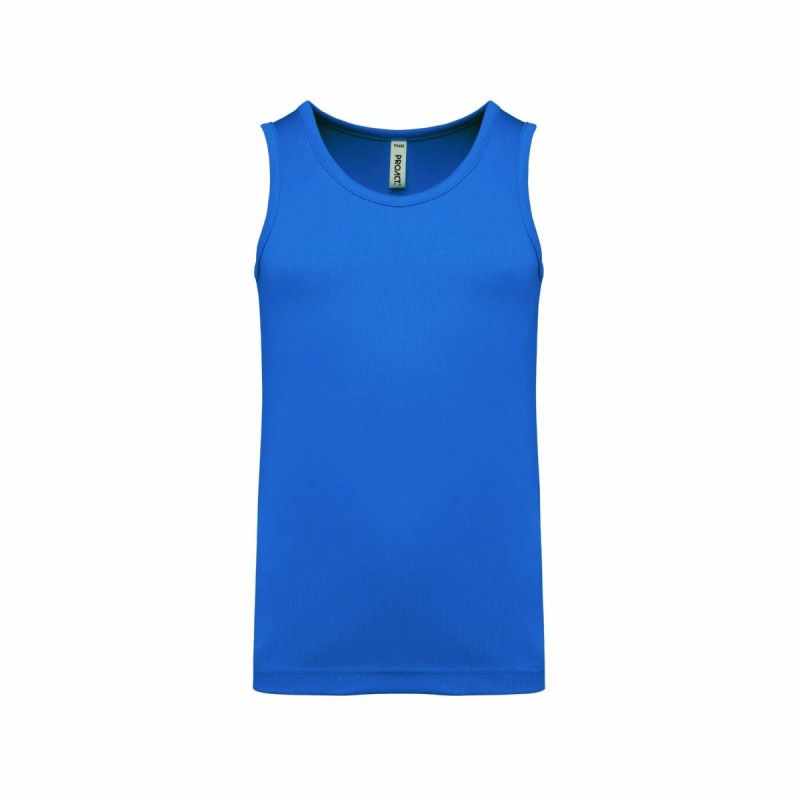 Débardeur de sport enfant personnalisé | Goodie textile entreprise