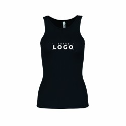 Débardeur de sport femme personnalisé | Goodie textile entreprise