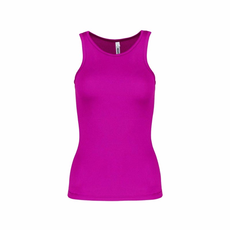 Débardeur de sport femme personnalisé | Goodie textile entreprise