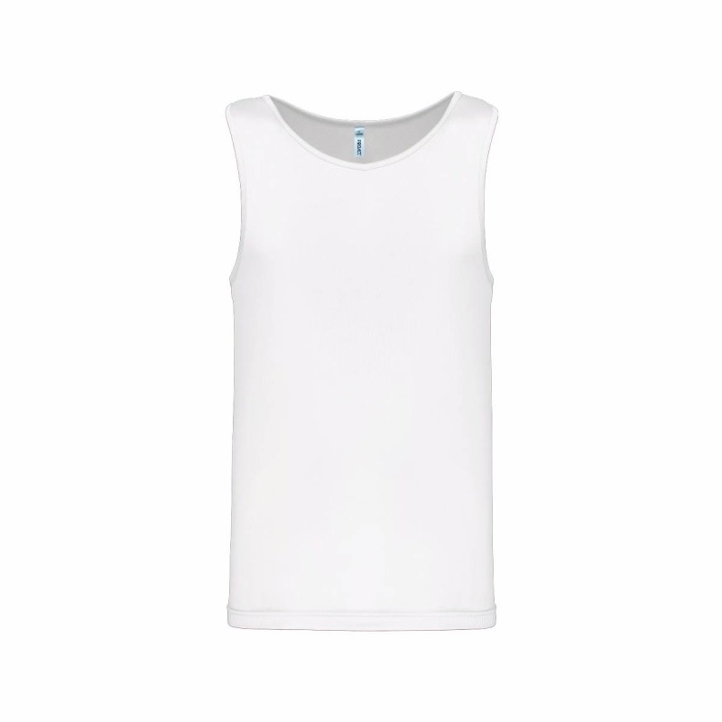 Débardeur de sport homme personnalisé | Goodie textile entreprise