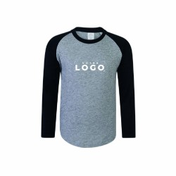 Tee-shirt baseball manches longues enfant personnalisé
