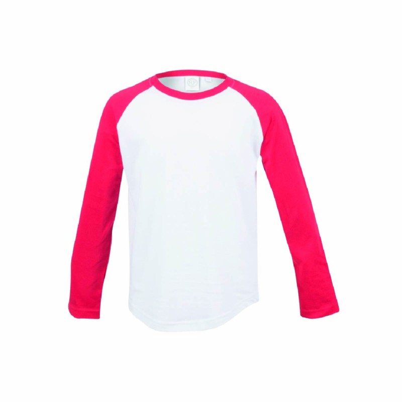 Tee-shirt baseball manches longues enfant personnalisé
