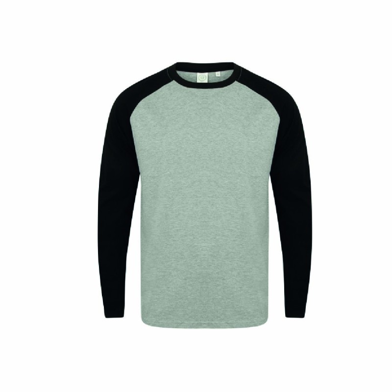 Tee-shirt baseball manches longues homme personnalisé |Textile