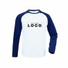 Tee-shirt baseball manches longues homme personnalisé |Textile