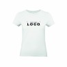 Tee-shirt col rond femme personnalisé | Goodie textile entreprise