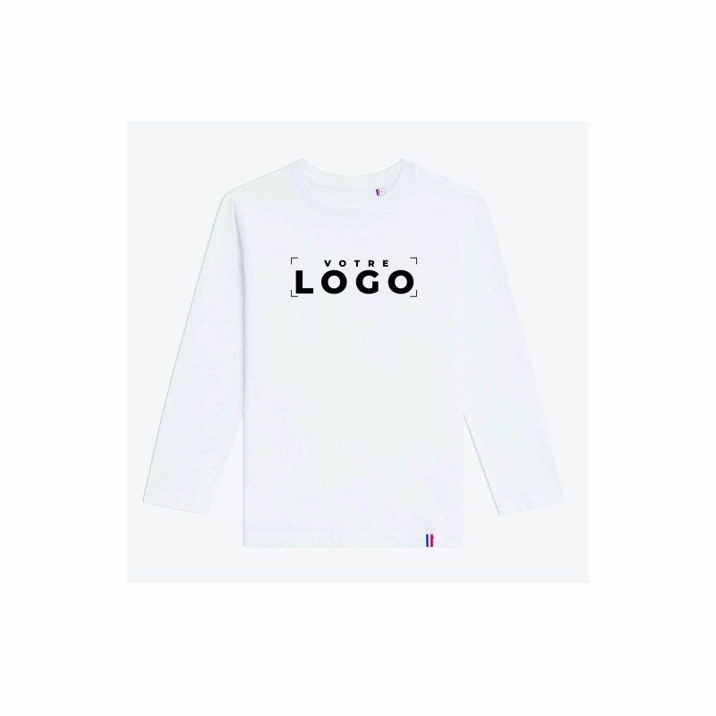 Tee-shirt manches longues enfant 180 g | Coton bio Made in France