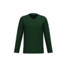 Tee-shirt col V manches longues homme
