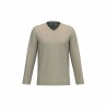 Tee-shirt col V manches longues homme