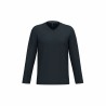 Tee-shirt col V manches longues homme