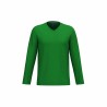 Tee-shirt col V manches longues homme
