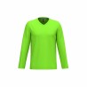 Tee-shirt col V manches longues homme
