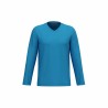 Tee-shirt col V manches longues homme