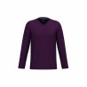 Tee-shirt col V manches longues homme