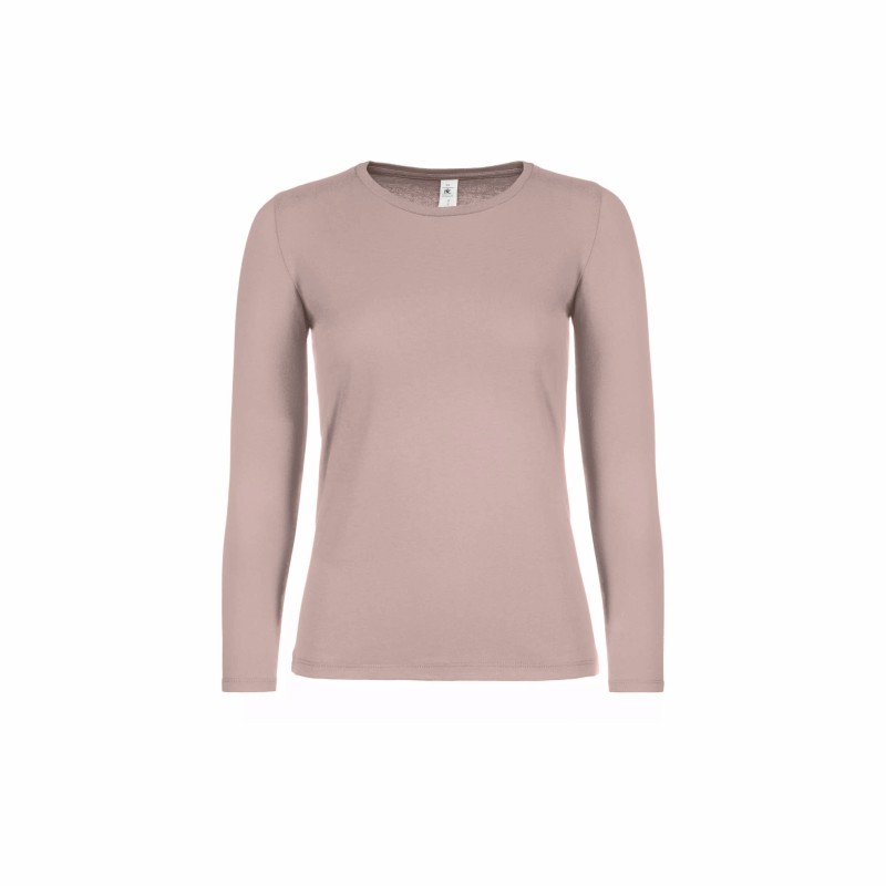 Tee-shirt manches longues femme | Coton ring-spun et personnalisable