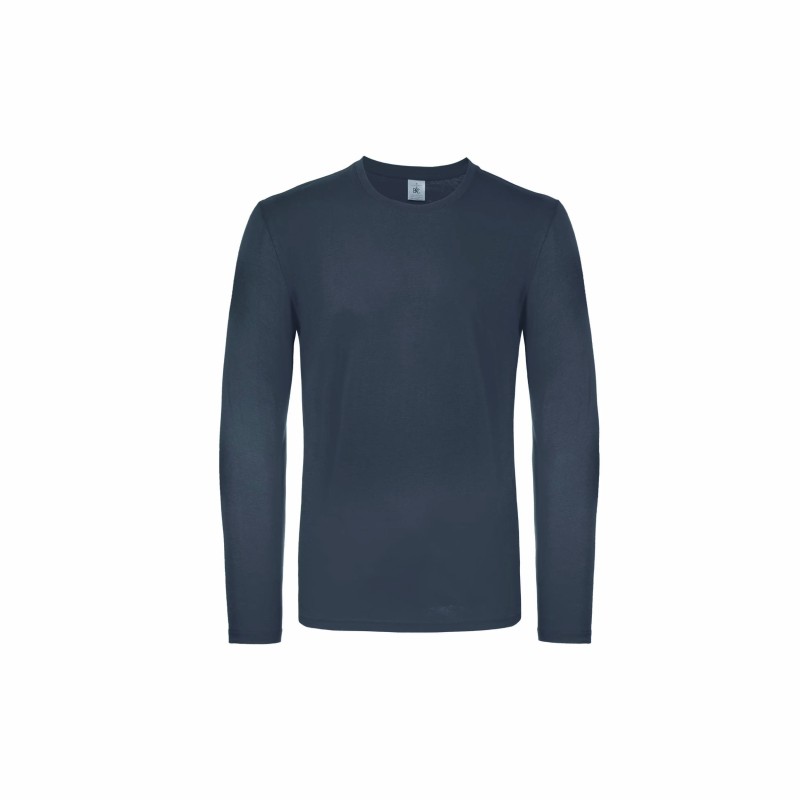 Tee-shirt manches longues homme | Coton ring-spun et personnalisable