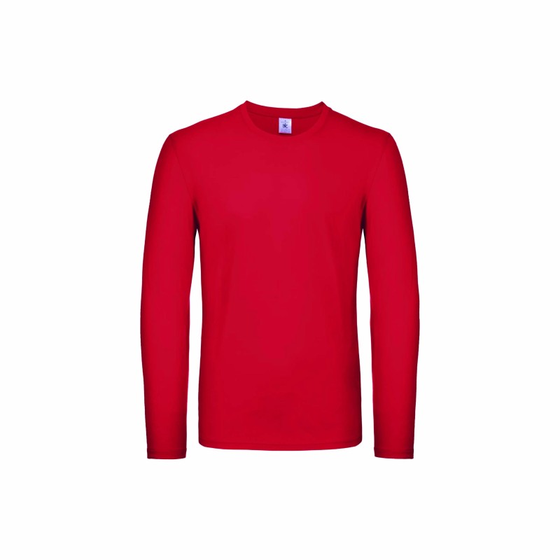 Tee-shirt manches longues homme | Coton ring-spun et personnalisable