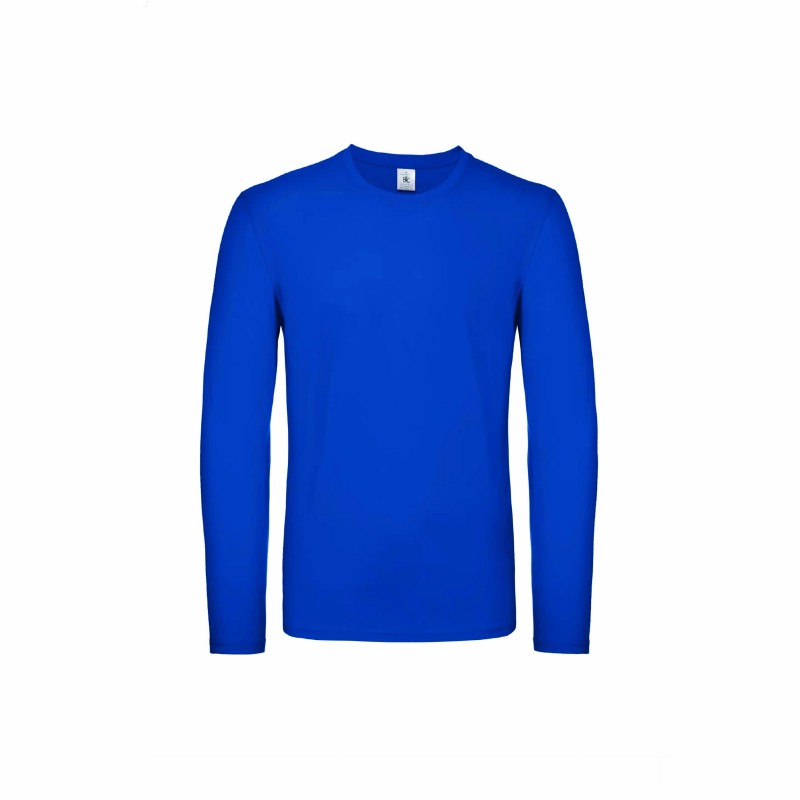 Tee-shirt manches longues homme | Coton ring-spun et personnalisable