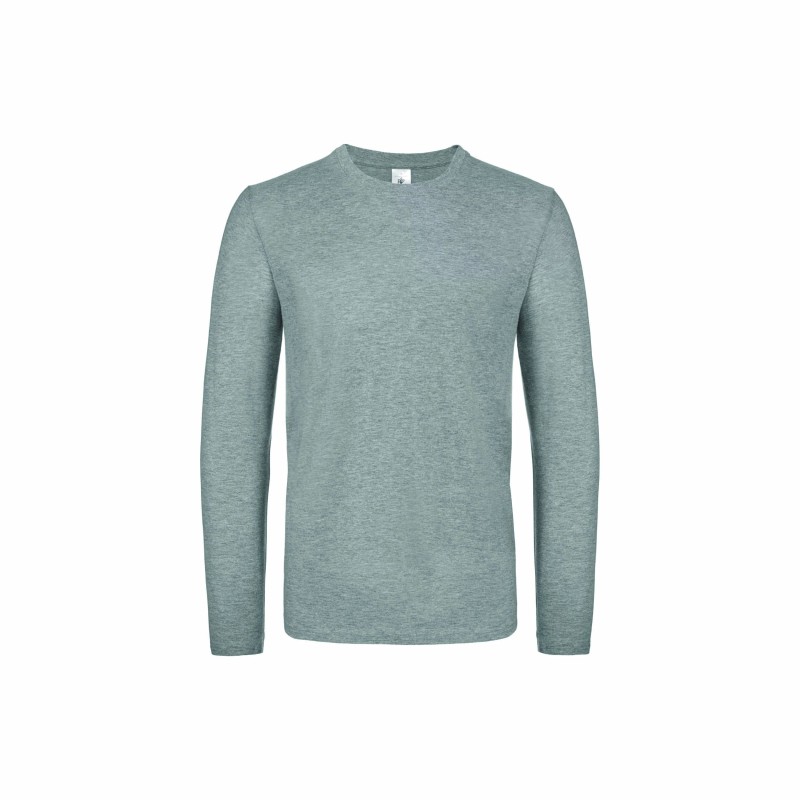 Tee-shirt manches longues homme | Coton ring-spun et personnalisable