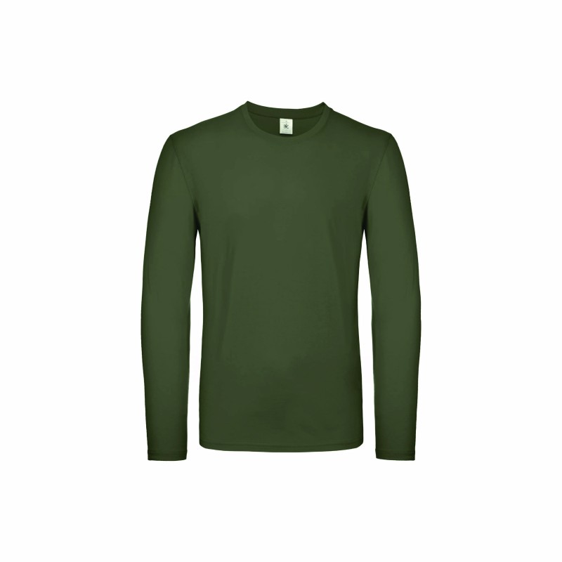 Tee-shirt manches longues homme | Coton ring-spun et personnalisable