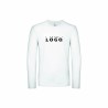 Tee-shirt manches longues homme | Coton ring-spun et personnalisable