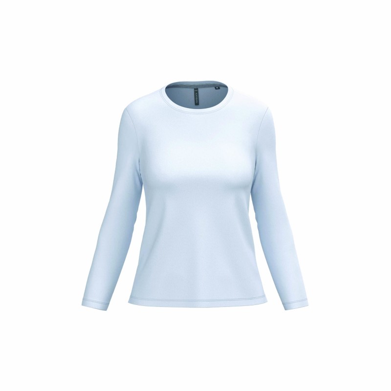 Tee-shirt manches longues femme | Coton peigné et personnalisable